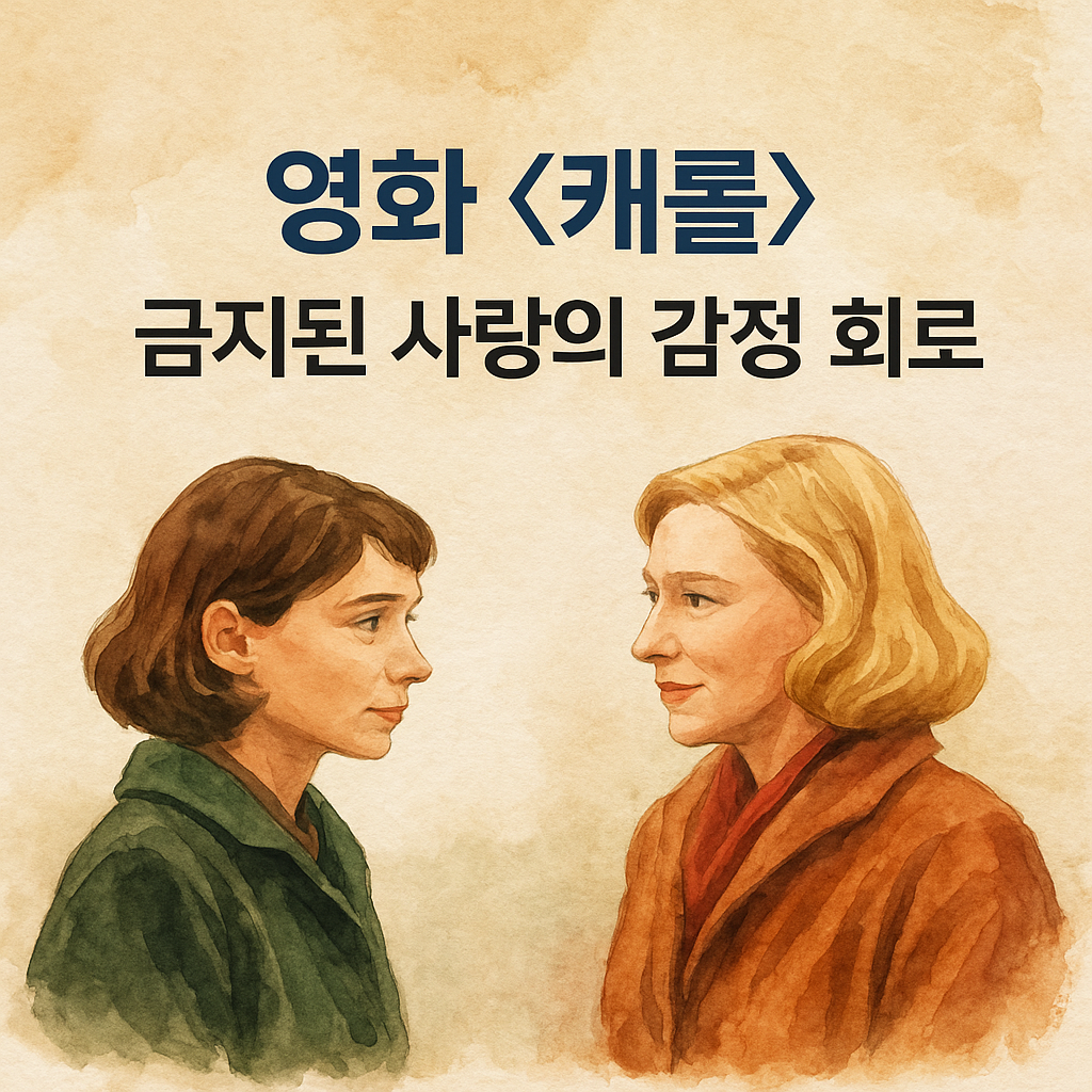 왜 <캐롤>의 사랑은 시대를 넘어 오늘을 흔드는가