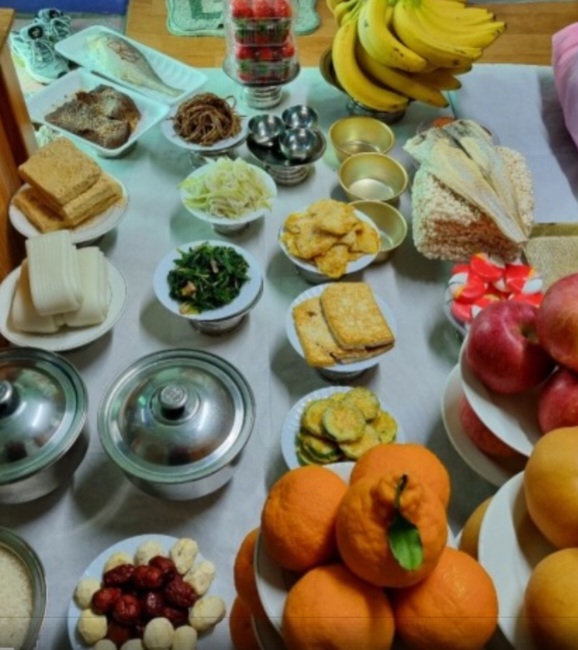 치성제사상