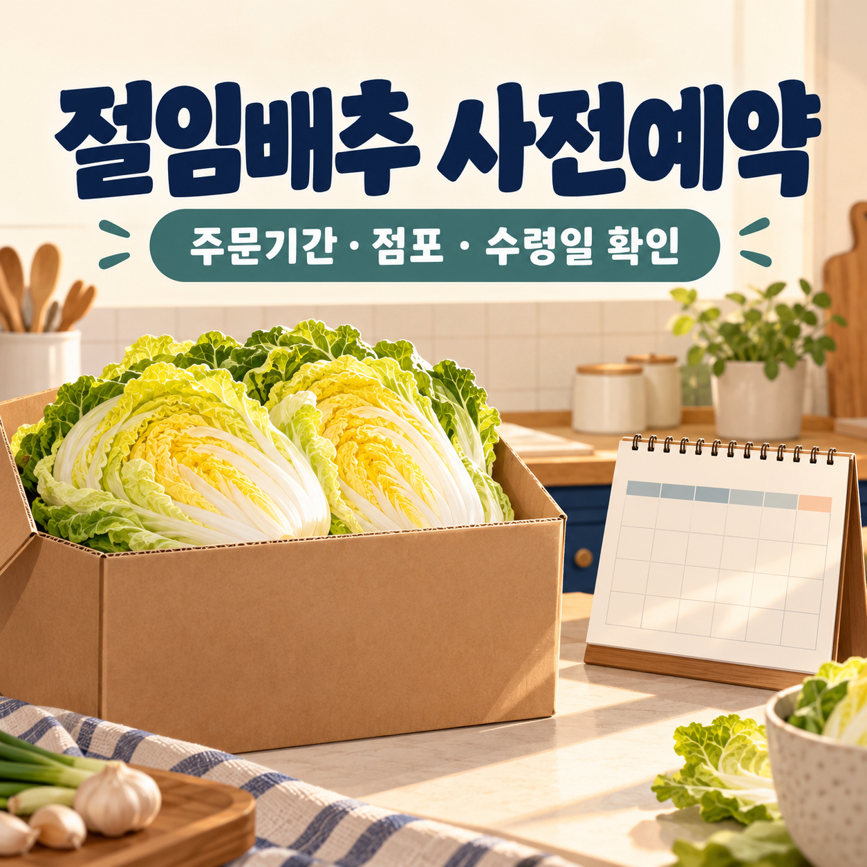 2026 이마트 절임배추 사전예약 - 오더픽 주문기간과 점포 수령일 확인