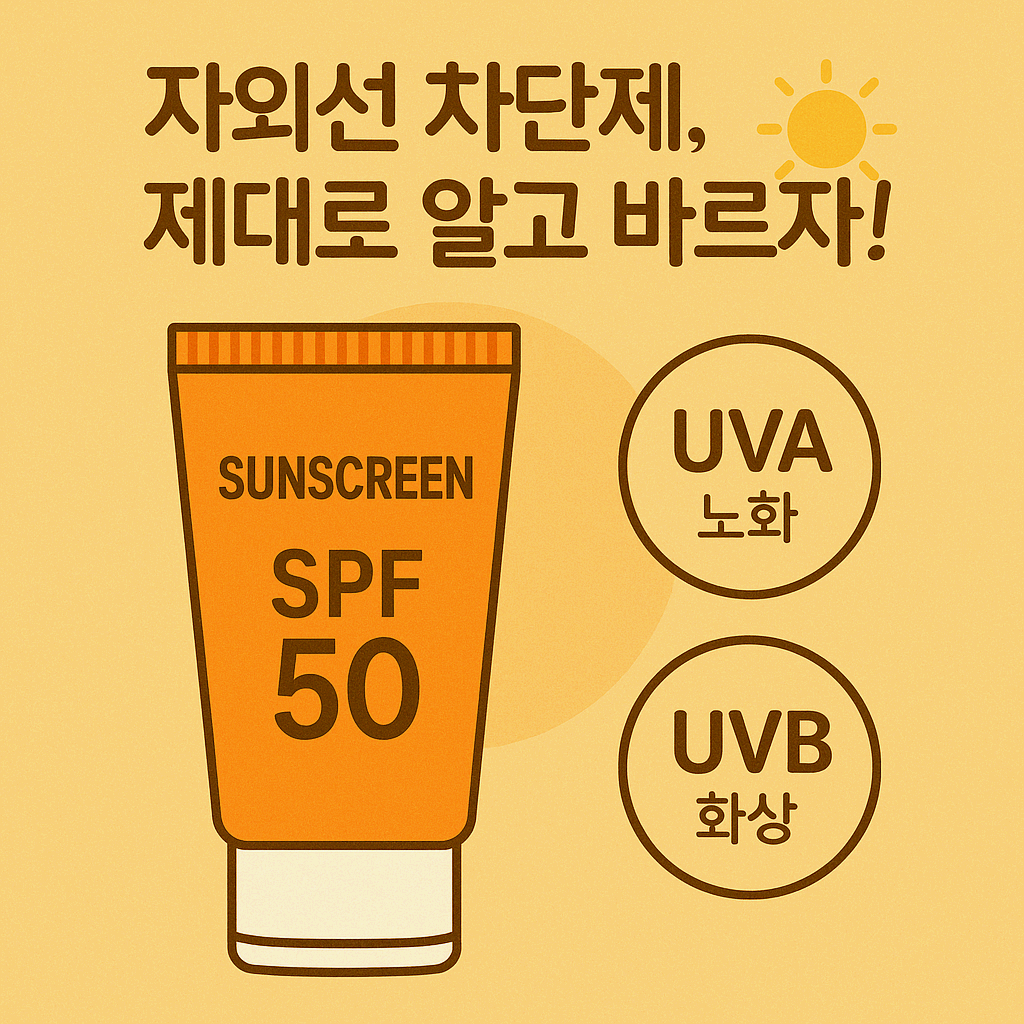 자외선 차단제, 제대로 알고 바르자! 여름철 피부 지키는 선크림 사용법
