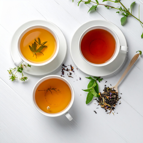 따뜻한 차 한 잔이 위 건강과 수면 모두에 긍정적인 영향을 줍니다.