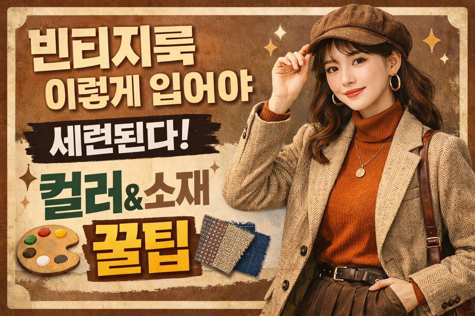 빈티지룩