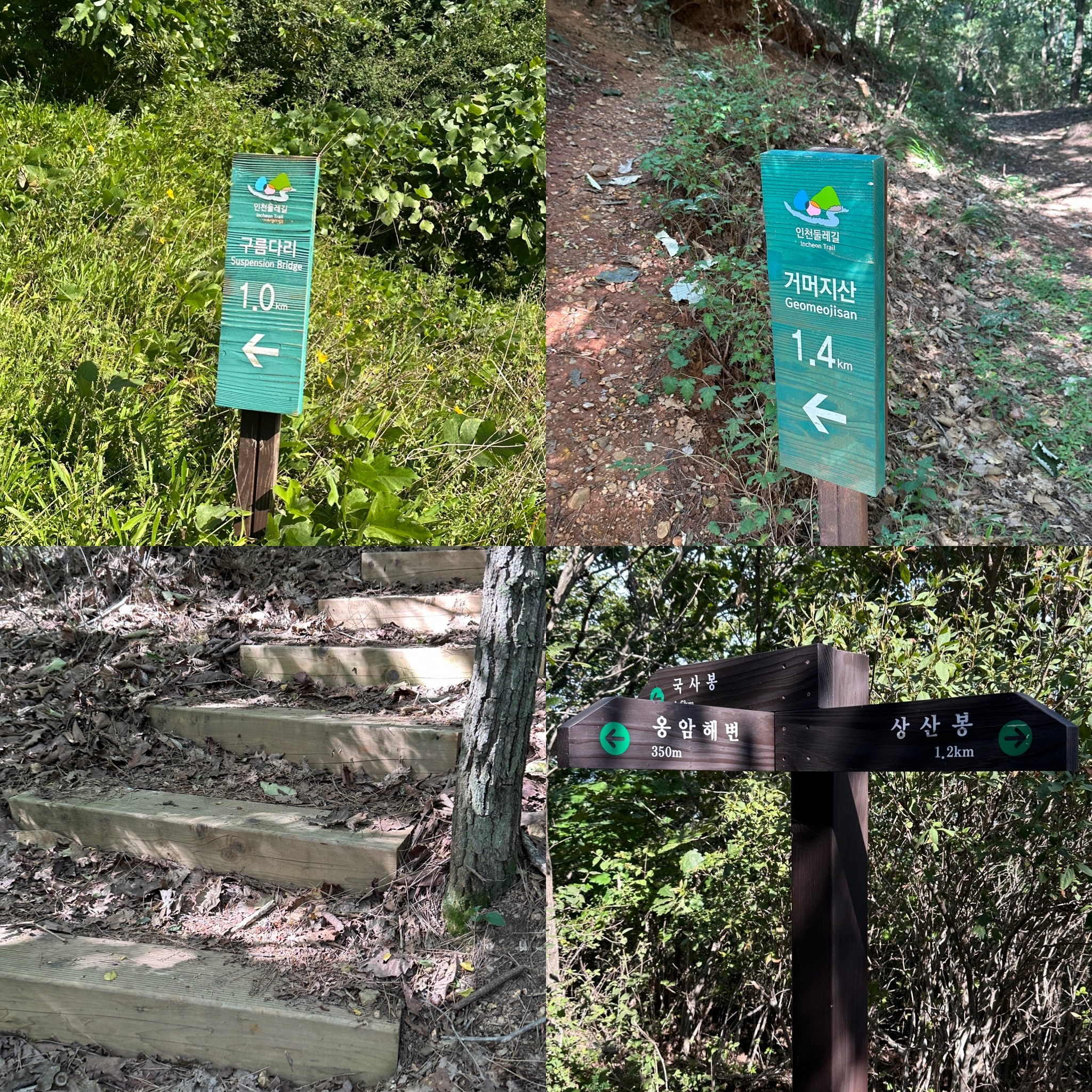 인천둘레길 16코스 장봉도 (구름다리, 거머지산)