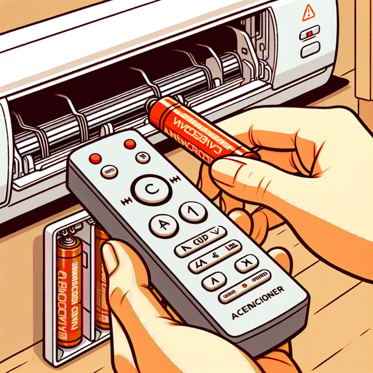 엘지(LG 휘센) 에어컨 리모컨 초기화·리셋 한 번에 끝내기