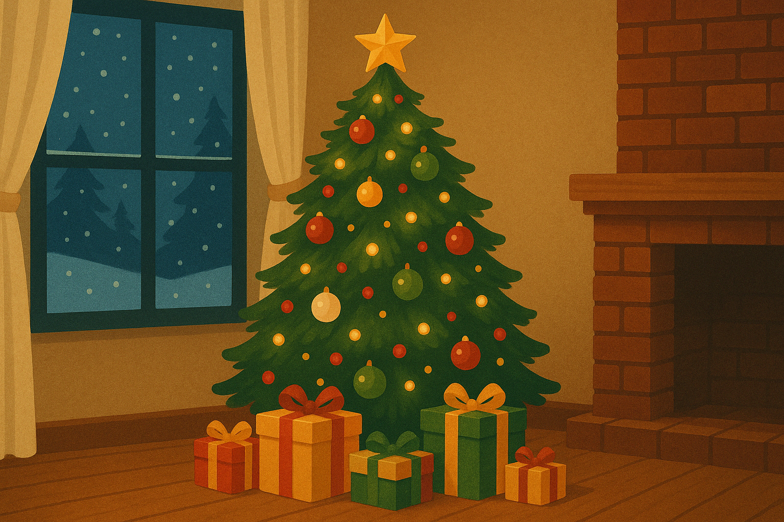 크리스마스 트리 완벽 가이드|사이즈·소재·꾸미기 색조합·전구 설치·보관법