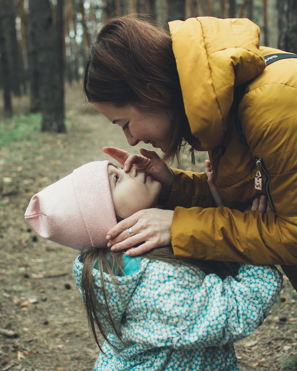 아기랑 엄마 사진