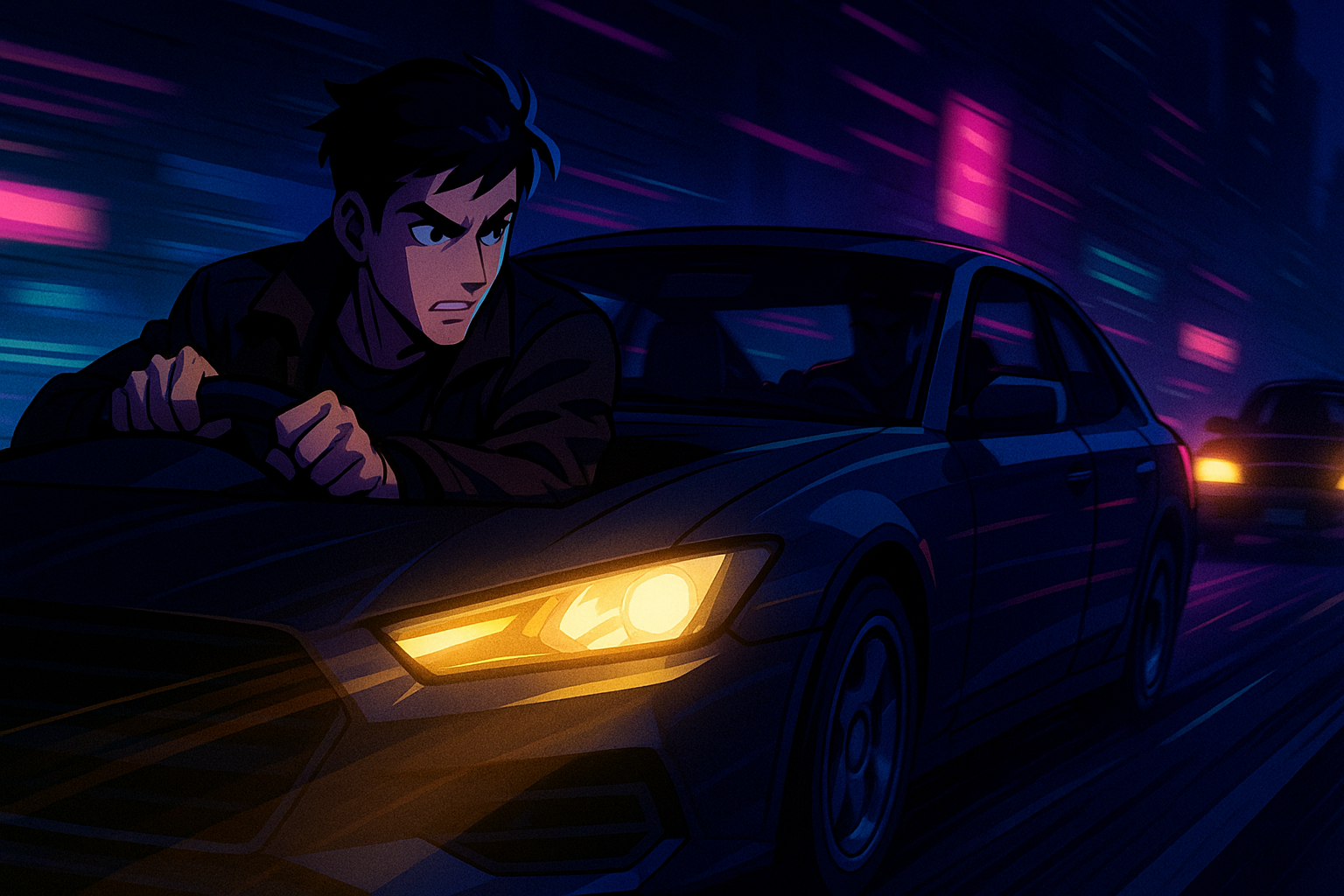 애니메이션 / 네오 누아르 스타일