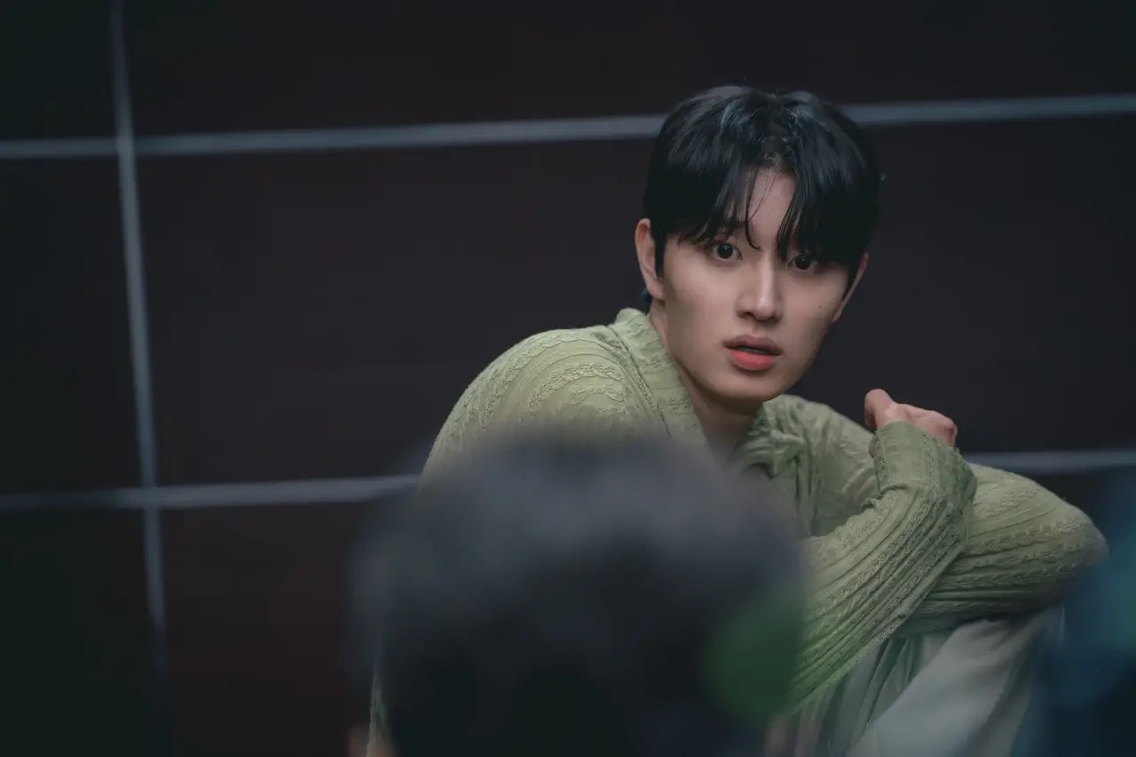 강지훤이 김은재에 대해 진술하는 모습