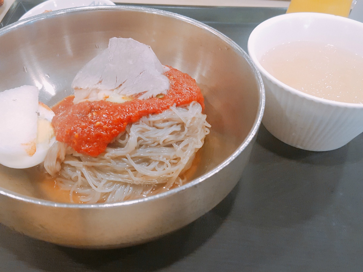 한국에서의 마지막 한식