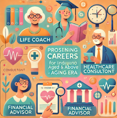 고령화 시대, 50대 이후 유망 직업 관련 사진