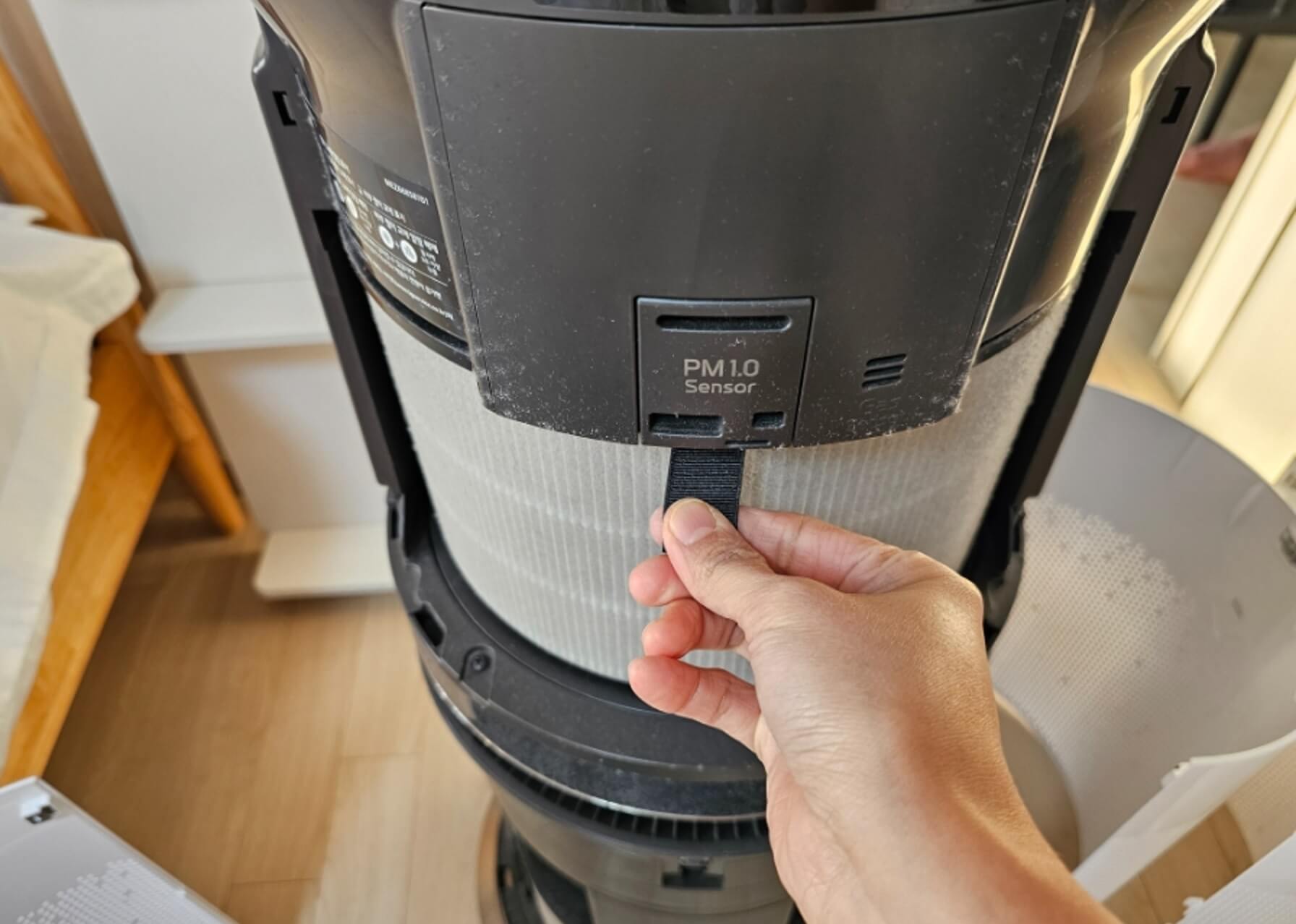 LG 퓨리케어 공기청정기 내부 필터