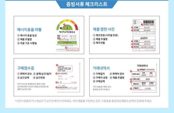 으뜸효율 가전 환급