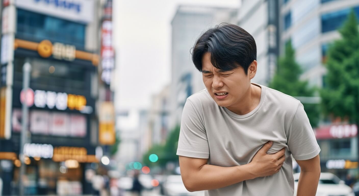 오른쪽 옆구리 통증 의심되는병