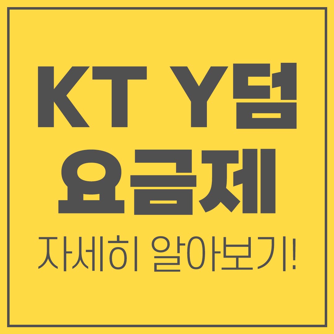 아이폰15 청년요금제 KT Y덤