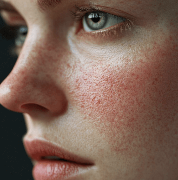 안면홍조 vs 주사피부염&amp;#44; 닮았지만 완전히 다른 빨간 얼굴 고민~!