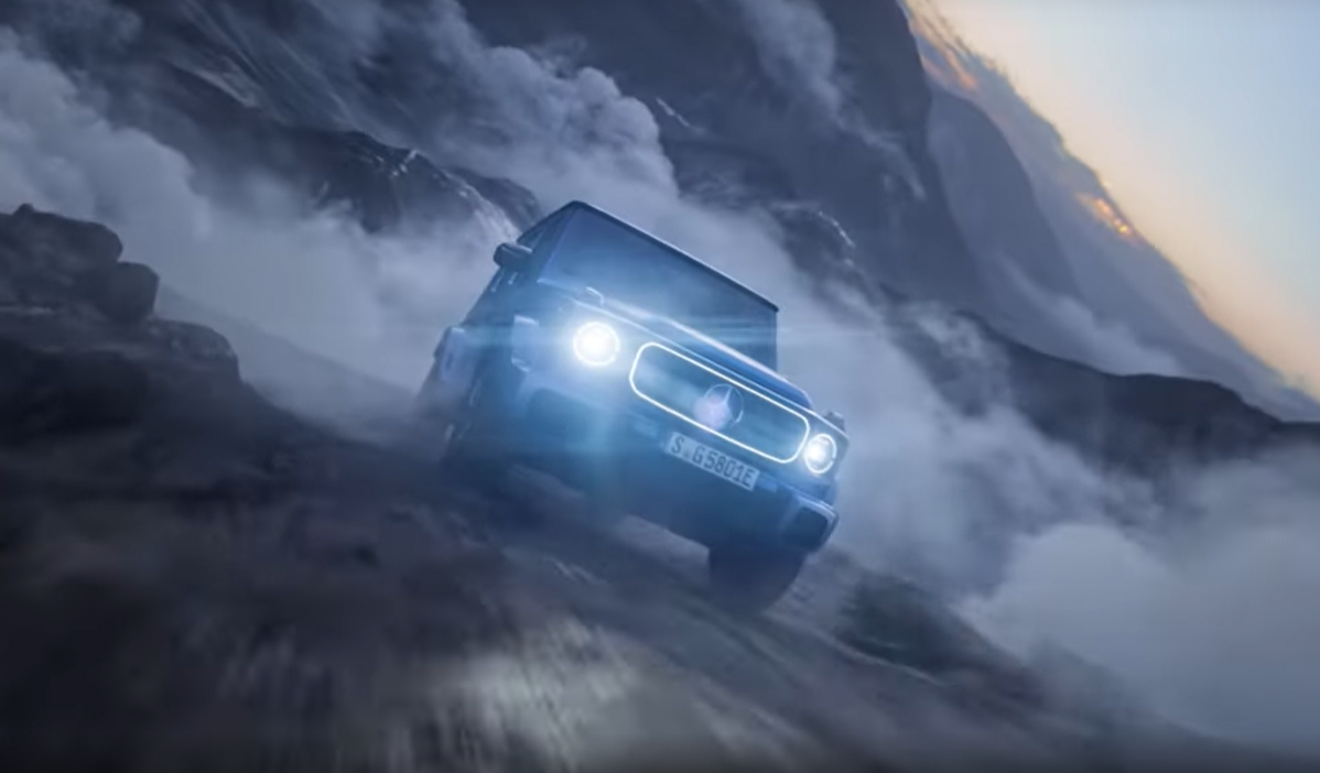 벤츠 지바겐 전기차 가속