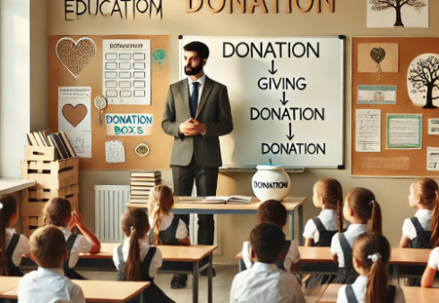 학교가 먼저 시작한 기부 교육