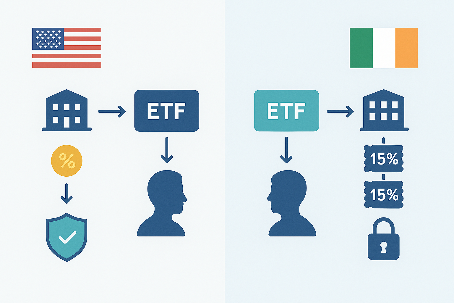 클릭을 부르는 핵심 정리: 해외ETF 배당원천세 15%의 함정, 미국&middot;아일랜드 도미사일 비교와 이중과세 조정 완벽 가이드