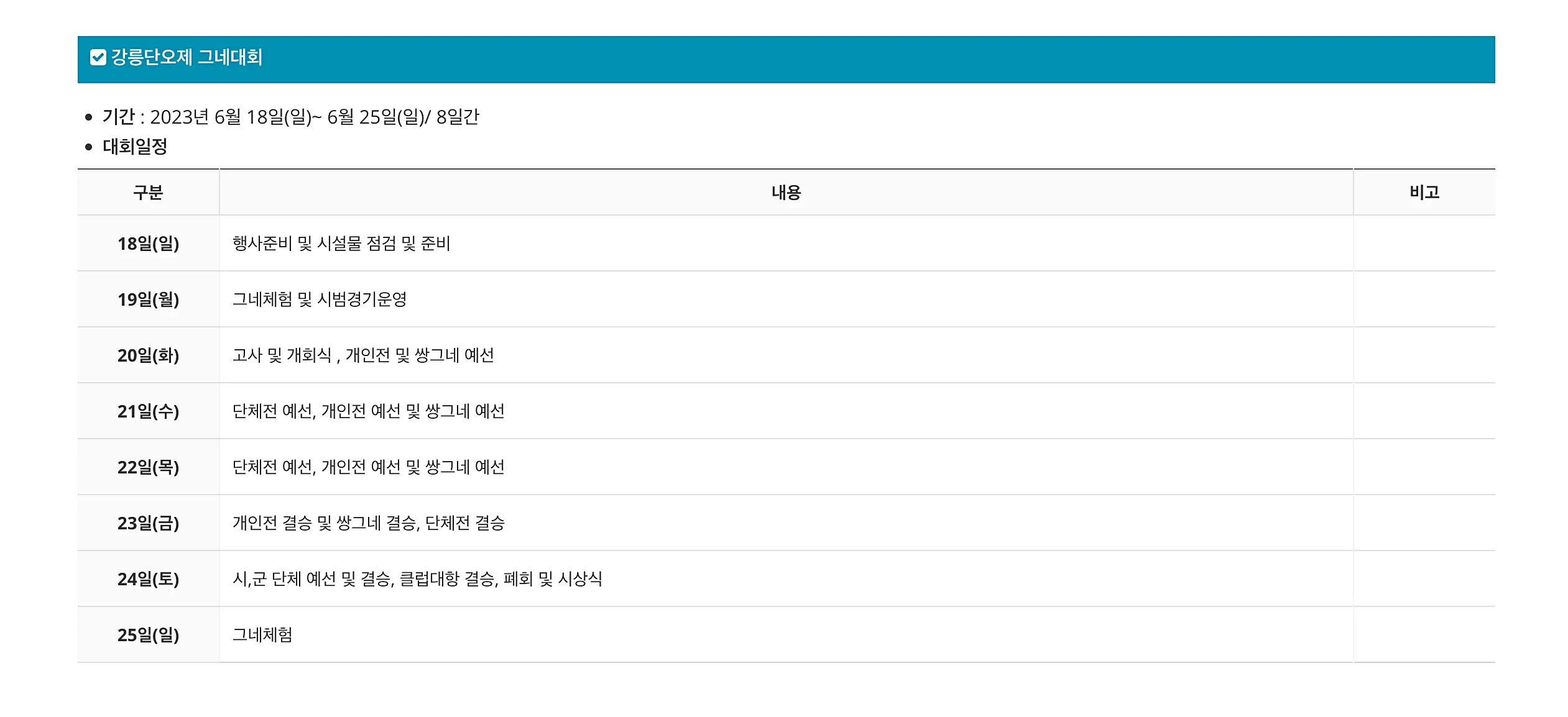 단오제 그네대회