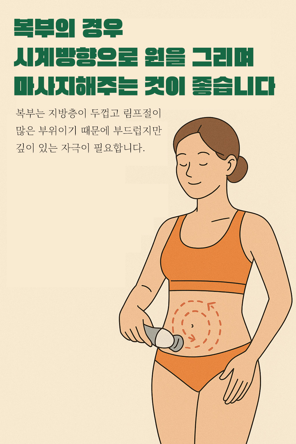 복부 셀룰라이트 마사지 관련 이미지