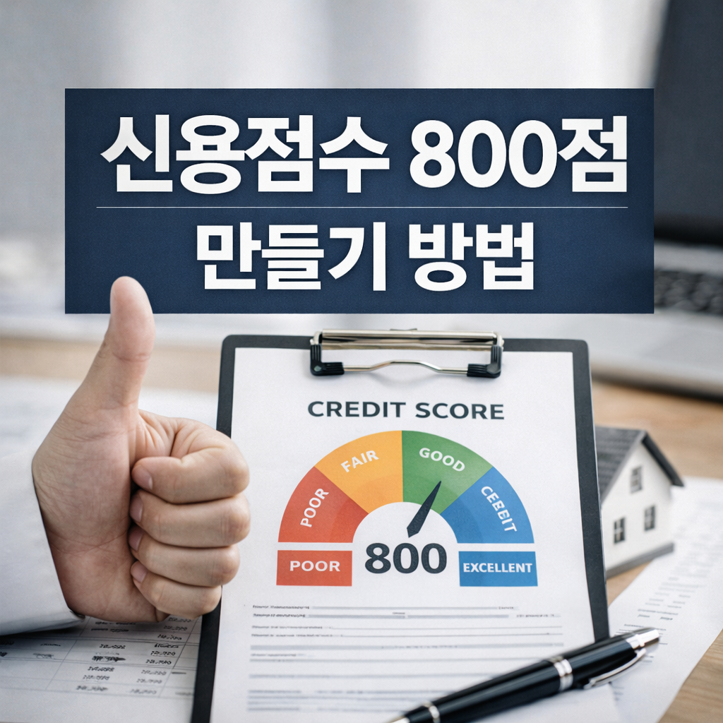 신용점수 올리기