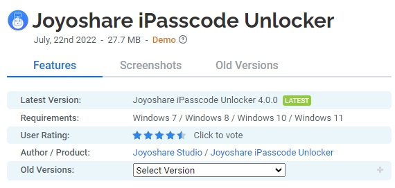 Joyoshare-iPasscode-Unlocker