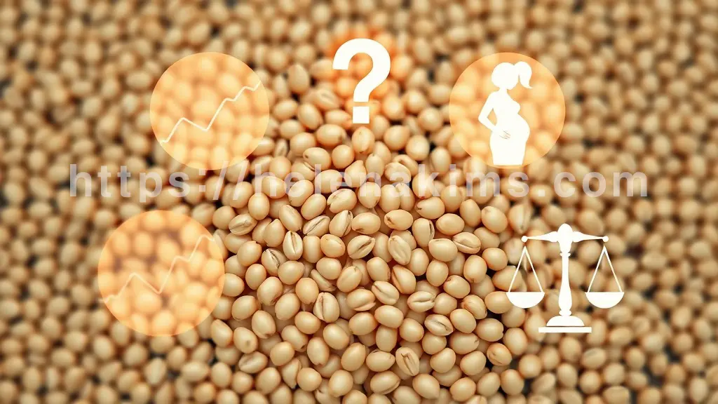 중앙에 정갈하게 담긴 메밀 곡물과 함께, 세 가지 질문을 상징하는 아이콘이 은은하게 빛난다. 당뇨는 혈당 그래프, 임산부는 부드러운 아치형 실루엣, 다이어트는 균형 저울로 표현되어 메밀에 대한 다양한 궁금증을 명확하고 세련되게 시각화한 이미지.