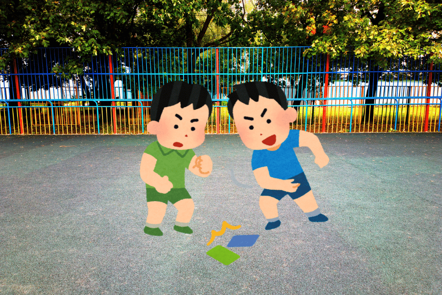 전통놀이 딱지치기