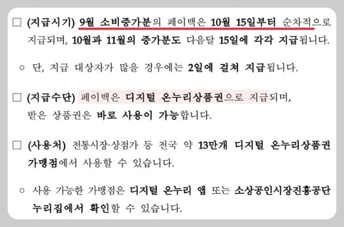 상생페이백 0원인 이유