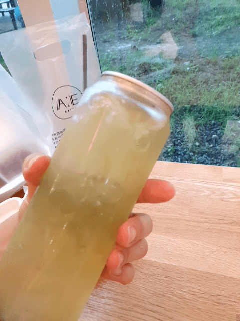 카페아에 모히또 테이크아웃 캔