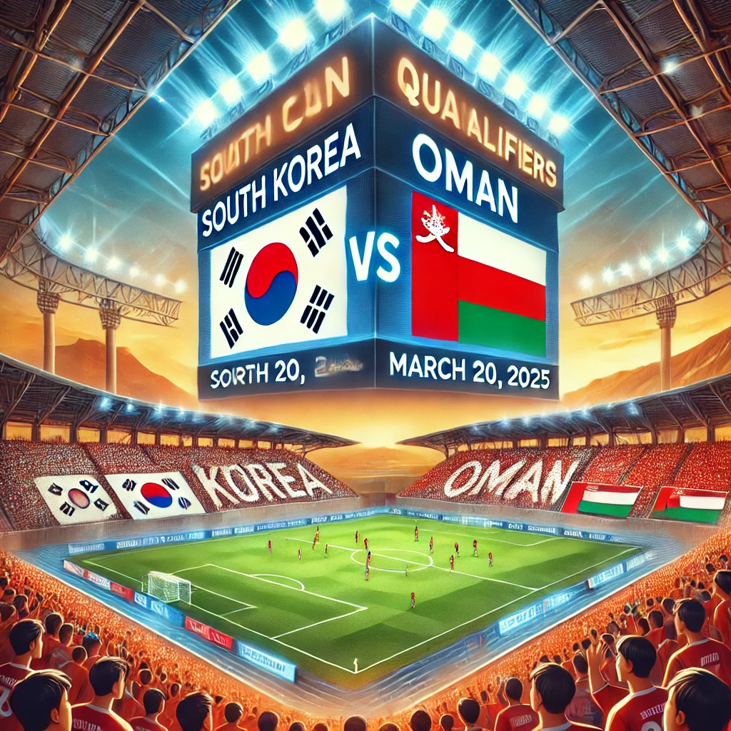 한국, 오만 중계 & 선발 명단 라인업