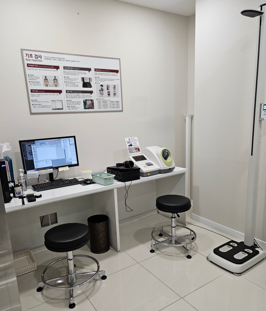 기초 검사실 검진 간호사 위치