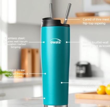 오왈라 텀블러 그림