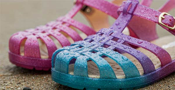 장마철 필수템 젤리슈즈, 슬리퍼