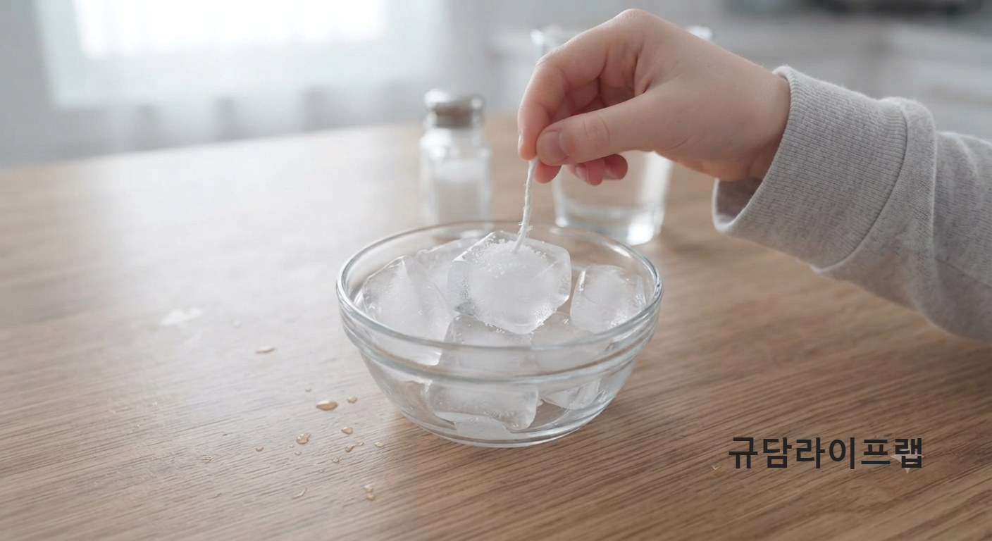 얼음 낚시 (소금과 실)
