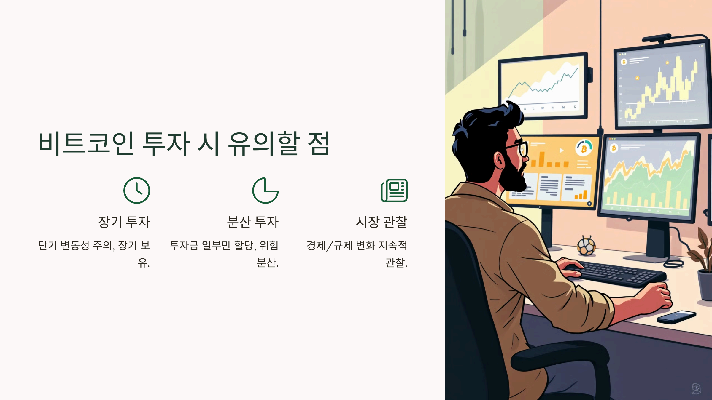 비트코인 투자 시 유의할 점
