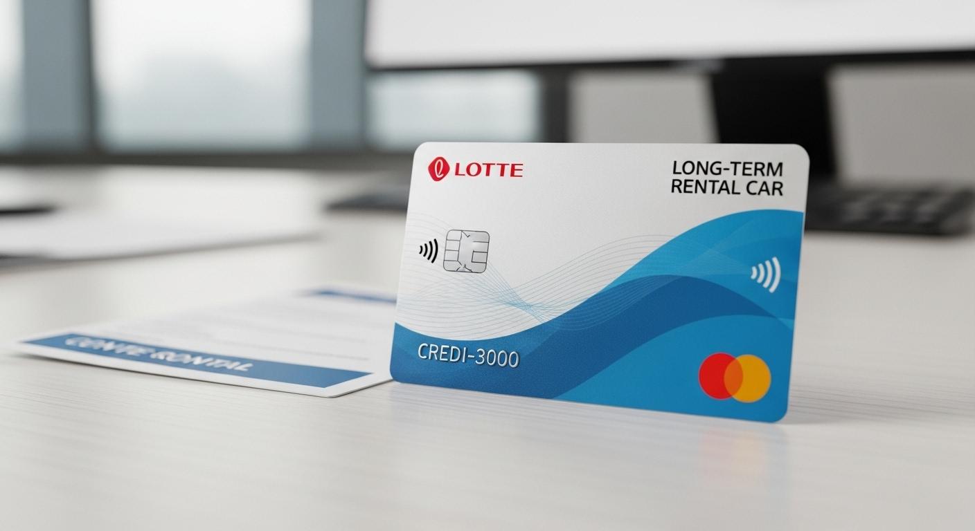 롯데장기렌트카 신용