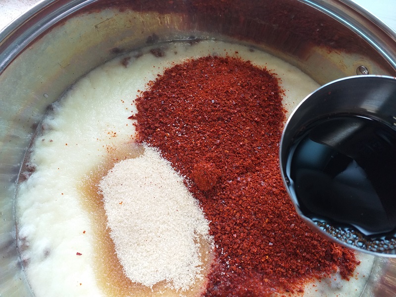 비빔국수 양념장