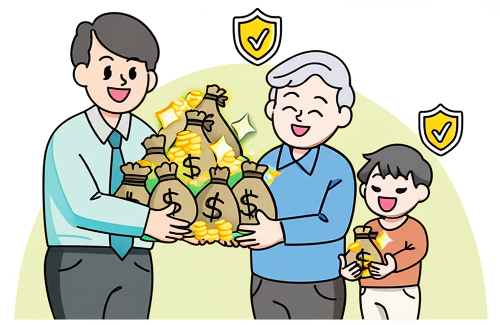 직계비속 증여 공제액 5천만원 vs ..