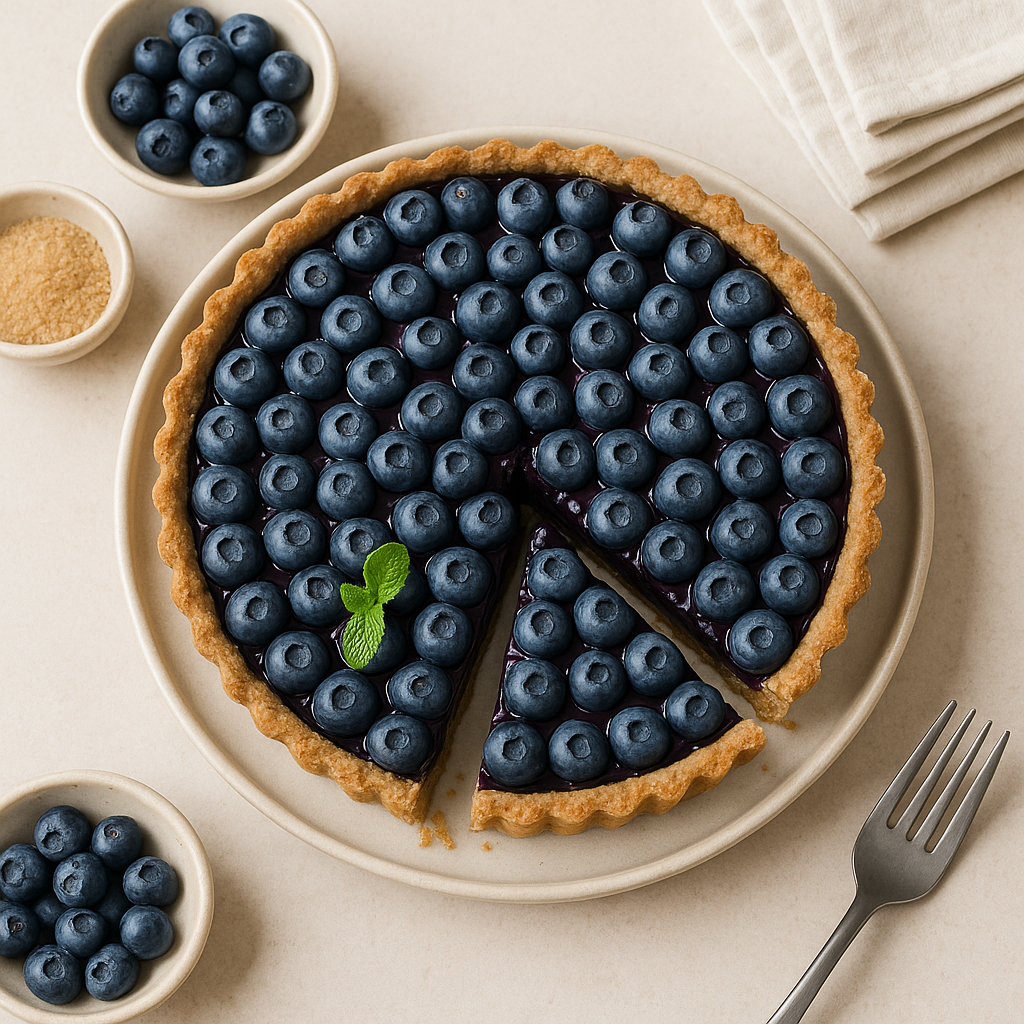 블루베리 타르트