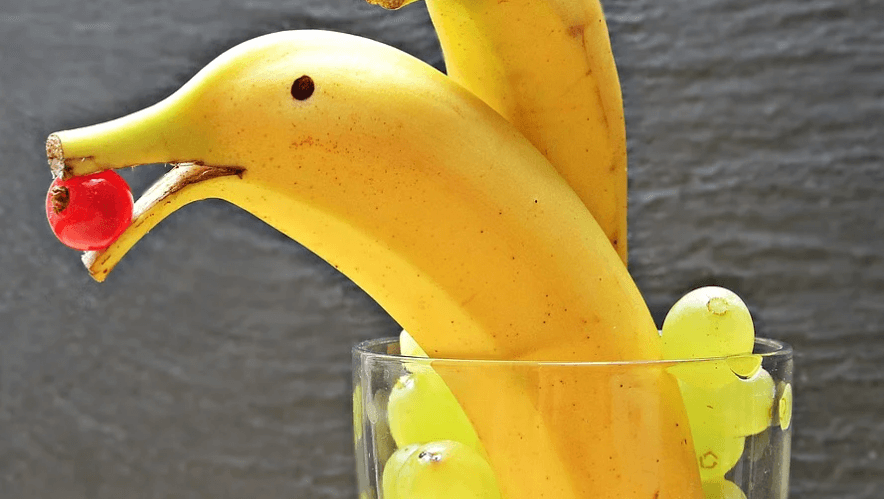 오리모양 바나나