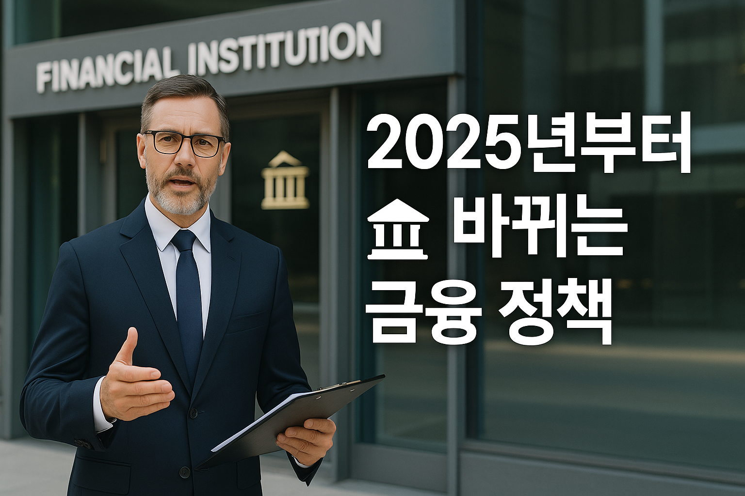 2025년부터 바뀌는 금융 정책