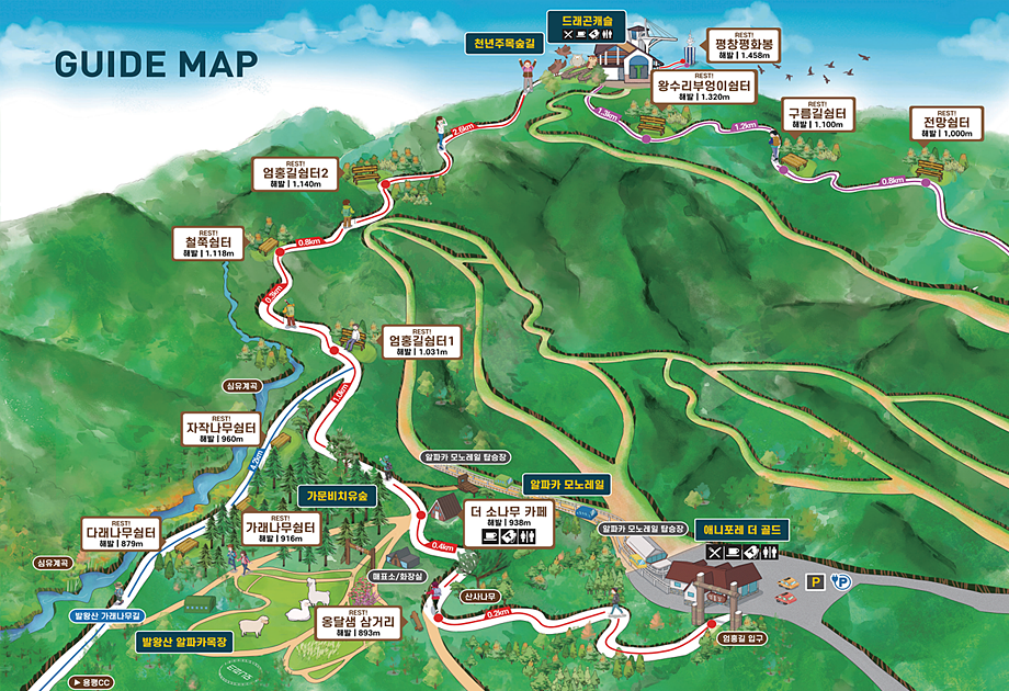 용평 리조트 스키장
