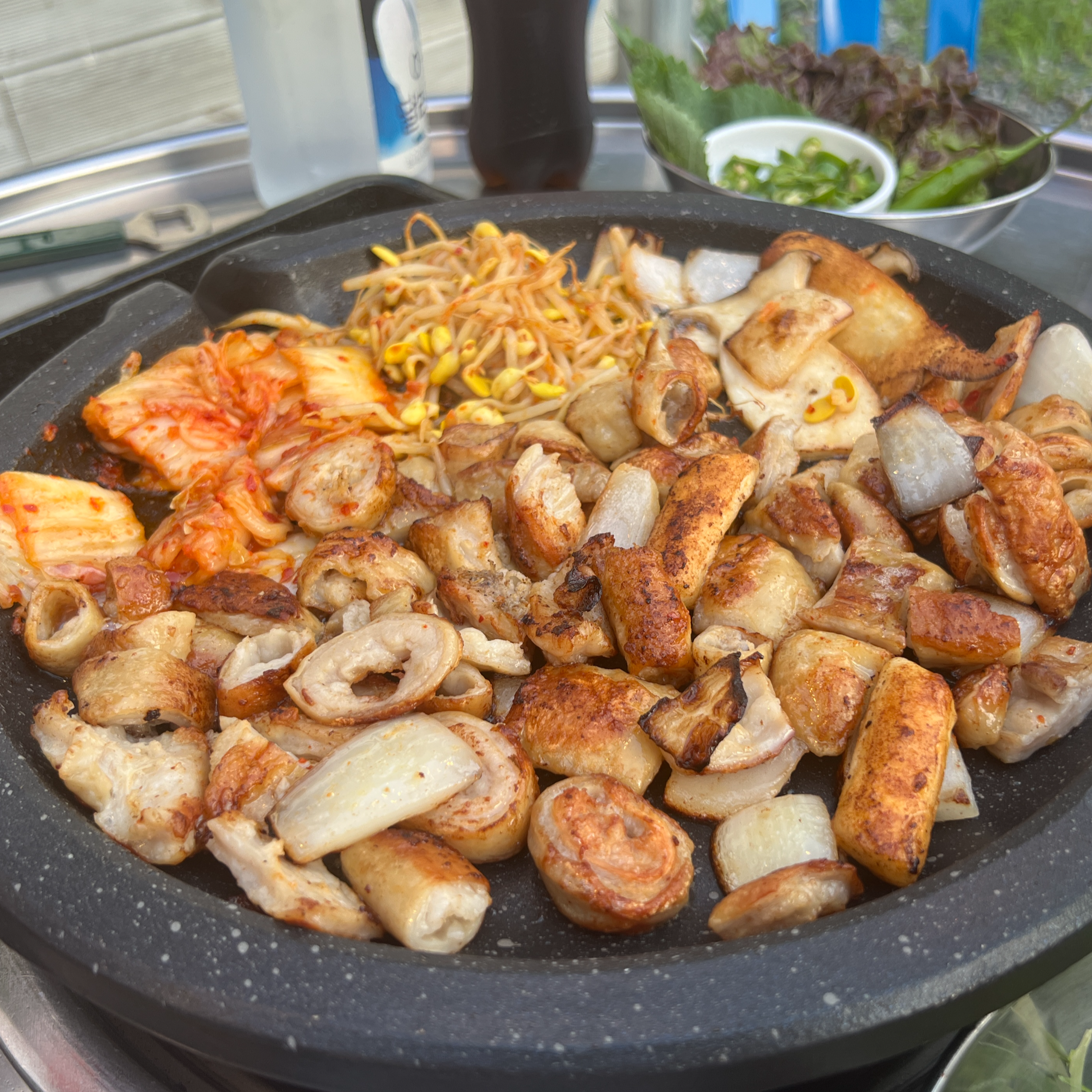 안지랑곱창골목 깡이네막창