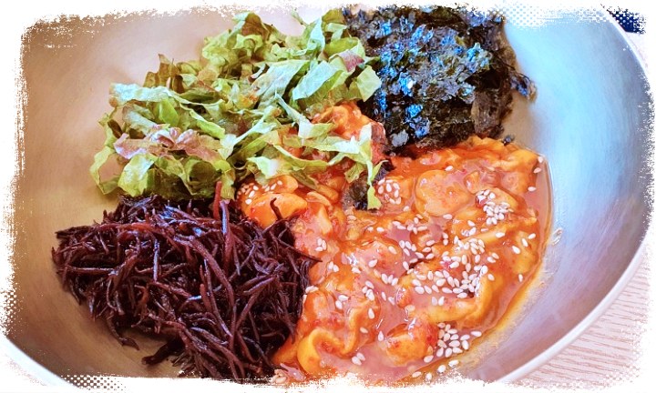 톳멍게-비빔밥