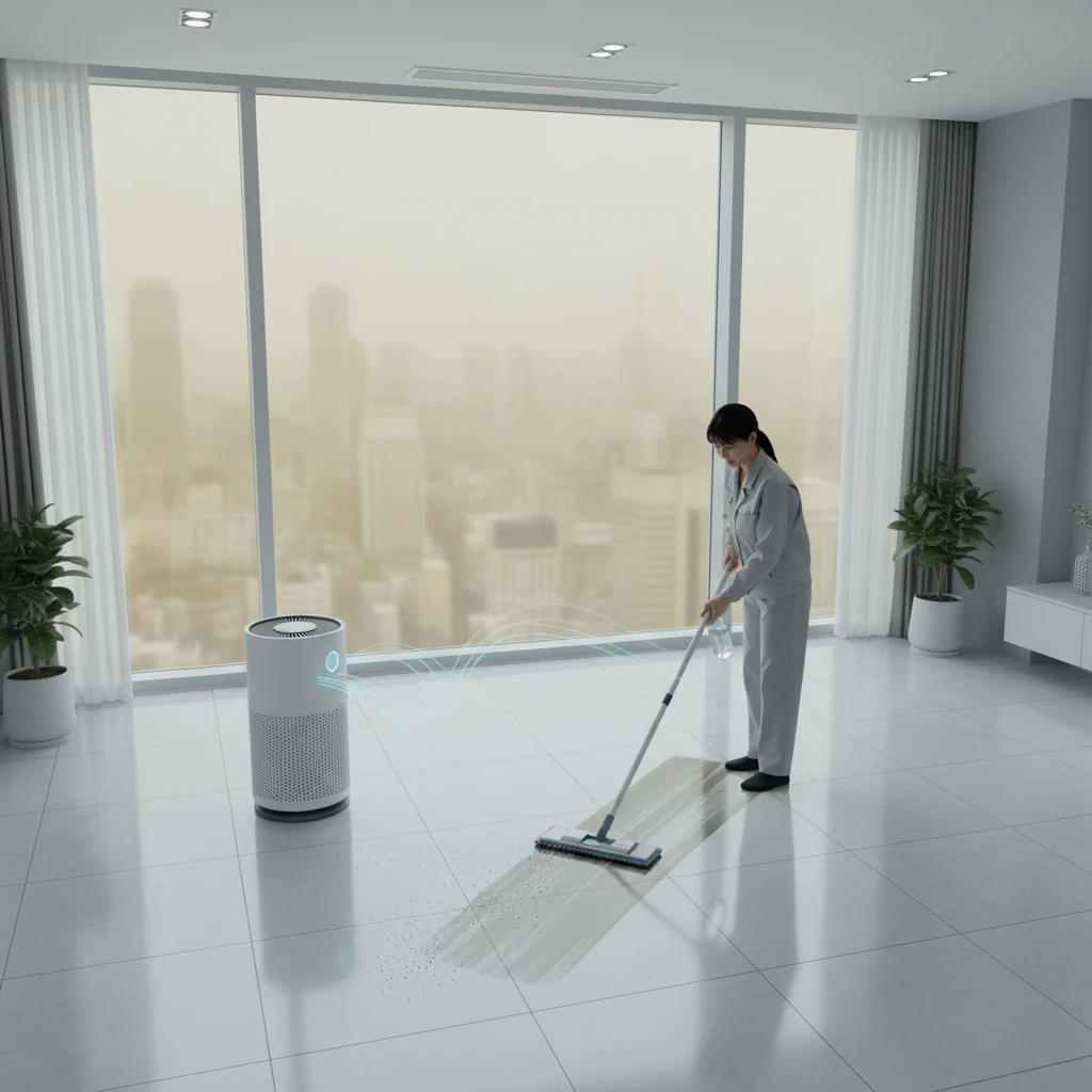 오늘 우리 동네 황사 수치 확인법과 ..