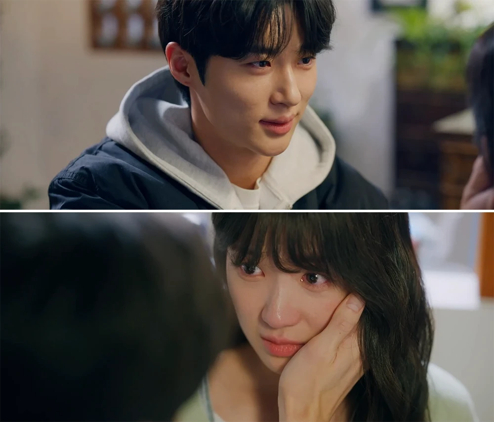 미래에-선재-죽음을-걱정해-우는-솔이를-달래주는-선재