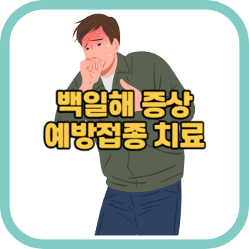 백일해 증상 예방접종 치료