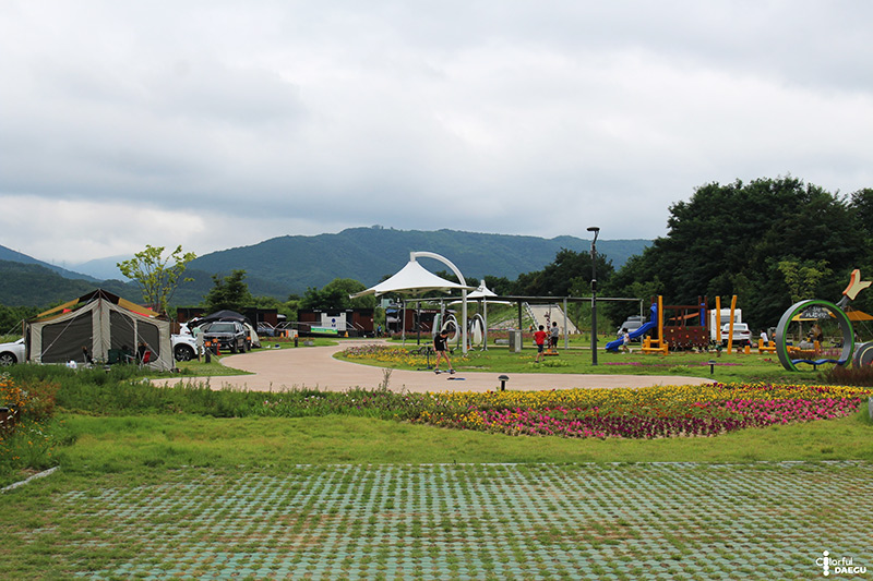 대구시 북구 금호강 오토캠핑장 소개