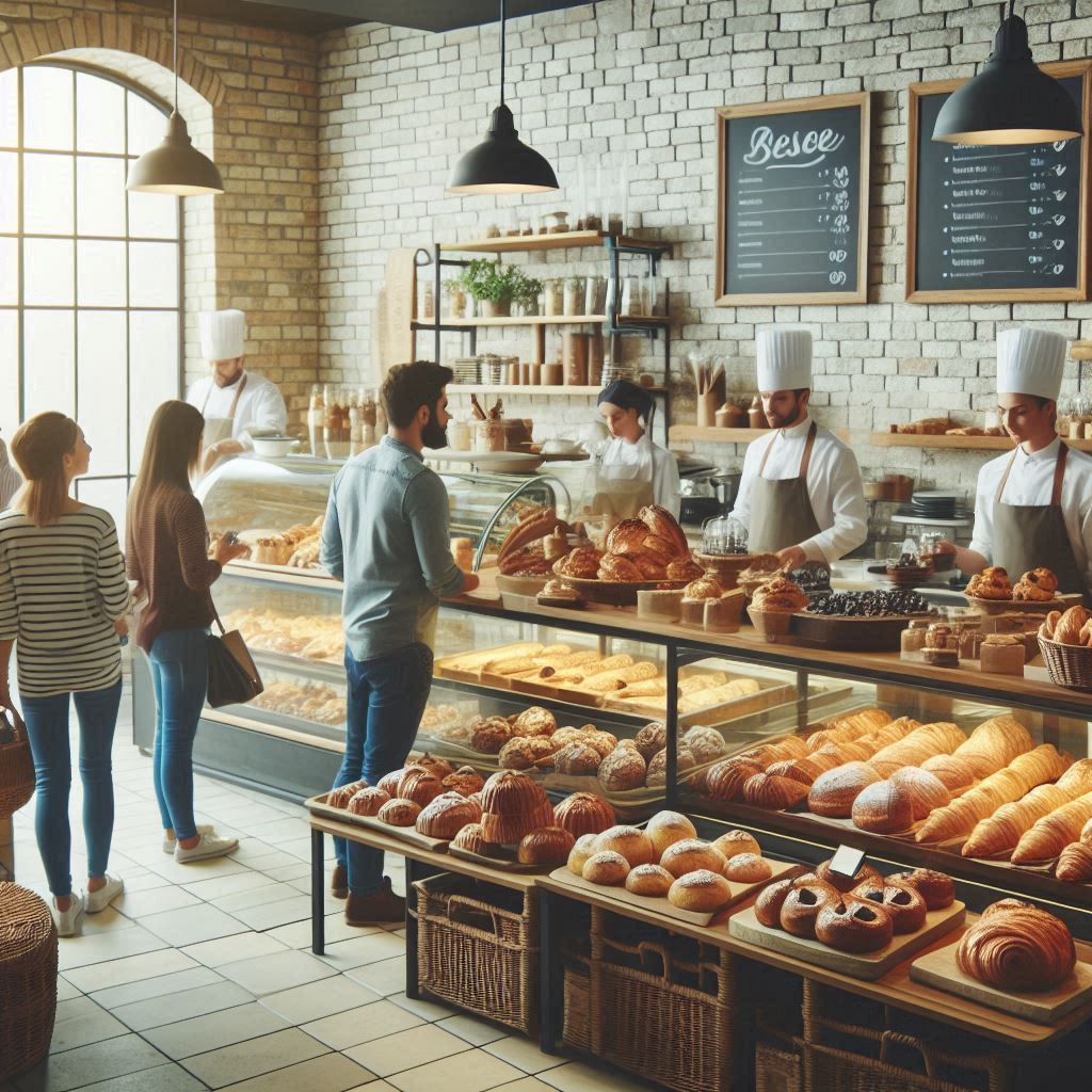 베이커리 배경